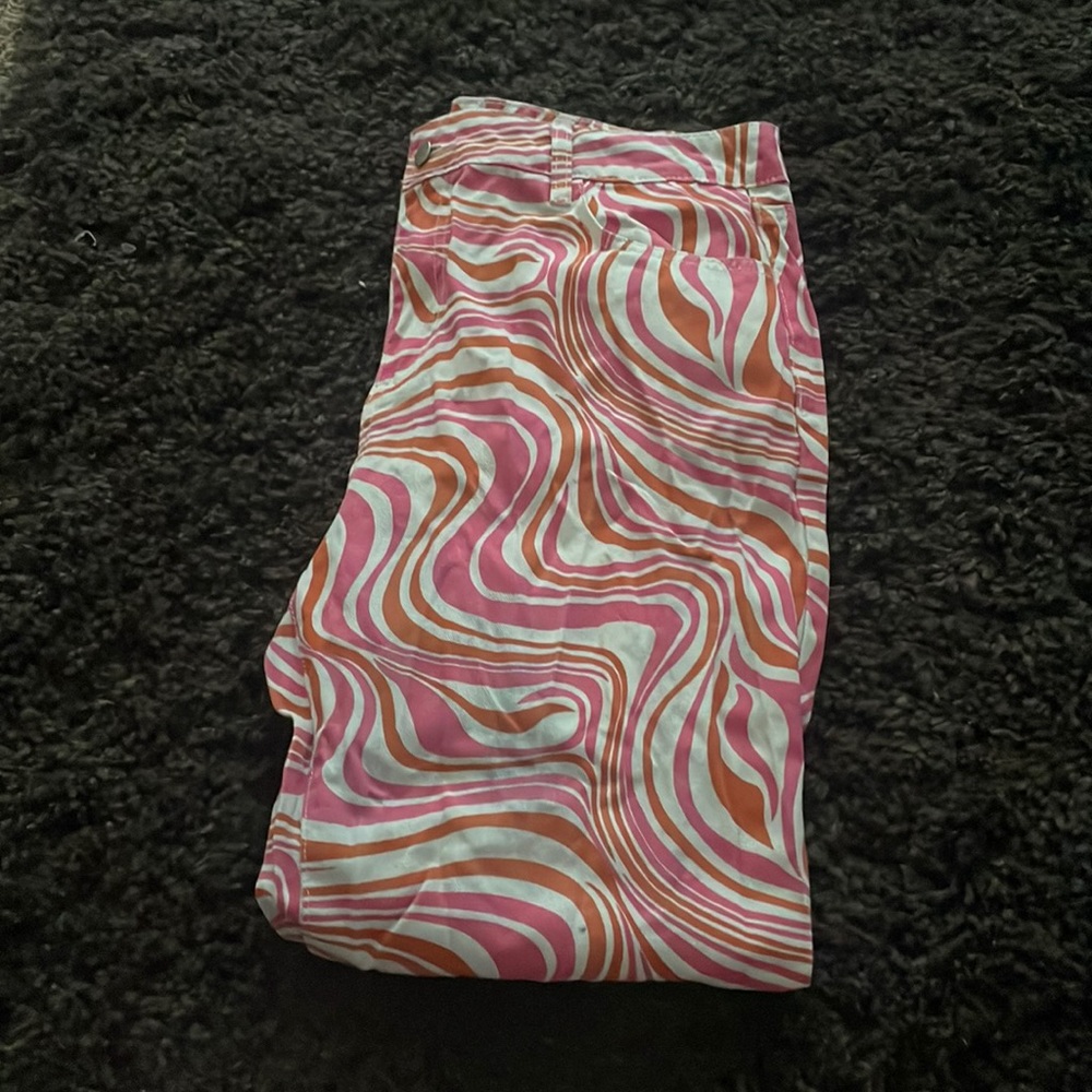 Patterned Jeans